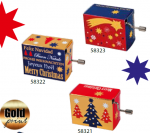 Hand Crank Musik Box Fridolin Christmas